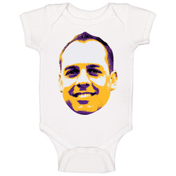 Frank Vogel Los Angeles Basketball Coach Big Head Fan Baby One Piece Frank Vogel Los Angeles Basketball Coach Big Head Fan Baby One Piece