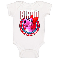 Birdo Mario And Luigi Superstar Saga Rpg Role Playing Game Characters For President Video Game Gaming Gamer Baby One Piece Birdo Mario And Luigi Superstar Saga Rpg Role Playing Game Characters For President Video Game Gaming Gamer Baby One Piece
