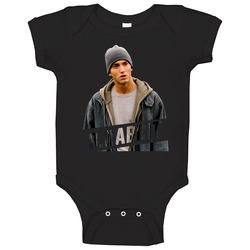 B Rabbit 8 Mile Fictional Musican Band Character Fan Baby One Piece B Rabbit 8 Mile Fictional Musican Band Character Fan Baby One Piece