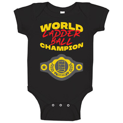 Ladder Ball World Champion Belt Funny Sports Hobby Baby One Piece Ladder Ball World Champion Belt Funny Sports Hobby Baby One Piece