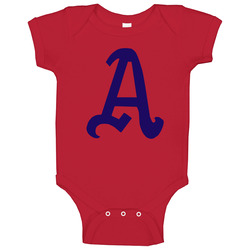 Philadelphia Athletics Logonational League Logo Baby One Piece Philadelphia Athletics Logonational League Logo Baby One Piece