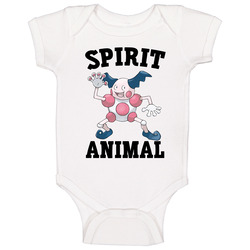 Mr Mime Is My Spirit Animal Baby One Piece