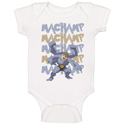 Machamp Pokemon Video Game Movie Cartoon Character Fan Baby One Piece Machamp Pokemon Video Game Movie Cartoon Character Fan Baby One Piece