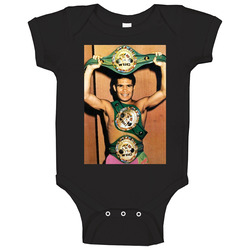 Julio Cesar Chavez Retro Boxer Boxing Fan Baby One Piece