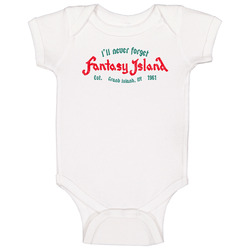 Fantasy Island Grand Island New York I'll Never Forget Amusement Park Lovers Baby One Piece Fantasy Island Grand Island New York I'll Never Forget Amusement Park Lovers Baby One Piece