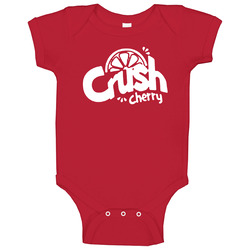 Crush Cherry Soda Cool Halloween Costume Baby One Piece Crush Cherry Soda Cool Halloween Costume Baby One Piece