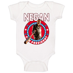 Negan The Walking Dead For President Tv Show Villain Fan Baby One Piece Negan The Walking Dead For President Tv Show Villain Fan Baby One Piece