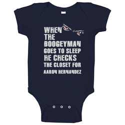 Aaron Hernandez Boogeyman Football Sports New England Baby One Piece Aaron Hernandez Boogeyman Football Sports New England Baby One Piece