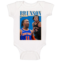 Jalen Brunson 90s Style Baby One Piece Jalen Brunson 90s Style Baby One Piece