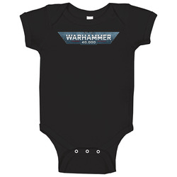 Warhammer 40000 Logo Baby One Piece Warhammer 40000 Logo Baby One Piece