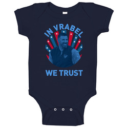 Mike Vrabel In Vrabel We Trust Football Coach Baby One Piece Mike Vrabel In Vrabel We Trust Football Coach Baby One Piece