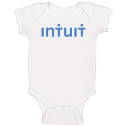 Intuit Inc Nasdaq Company Logo Employee Fan Baby One Piece Intuit Inc Nasdaq Company Logo Employee Fan Baby One Piece