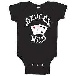 Deuces Wild A Bronx Tale Inspired Bar Baby One Piece Deuces Wild A Bronx Tale Inspired Bar Baby One Piece