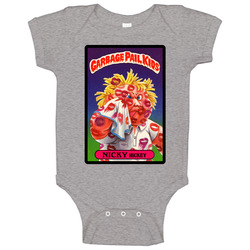 Garbage Pail Kids Nicky Hickey Baby One Piece Garbage Pail Kids Nicky Hickey Baby One Piece