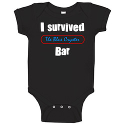 I Survived The Blue Oyster Bar Police Academy Baby One Piece I Survived The Blue Oyster Bar Police Academy Baby One Piece