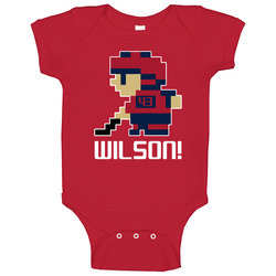 Tom Wilson # 43 Tecmo Washington Hockey Athlete Fan Baby One Piece Tom Wilson # 43 Tecmo Washington Hockey Athlete Fan Baby One Piece