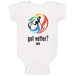 Jessie Vetter Usa Olympic Hockey Baby One Piece Jessie Vetter Usa Olympic Hockey Baby One Piece