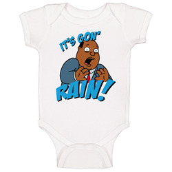 Ollie Williams Weatherman Cartoon Baby One Piece Ollie Williams Weatherman Cartoon Baby One Piece