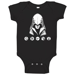 Assassins Creed Animus Video Game Baby One Piece Assassins Creed Animus Video Game Baby One Piece