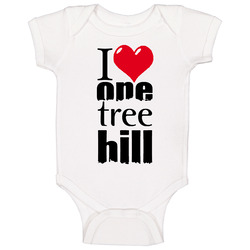 I Love Heart One Tree Hill Baby One Piece I Love Heart One Tree Hill Baby One Piece