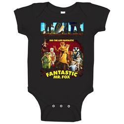 Fantastic Mr Fox Animated Baby One Piece Fantastic Mr Fox Animated Baby One Piece