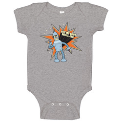 Bender Futurama Tv Show Baby One Piece Bender Futurama Tv Show Baby One Piece