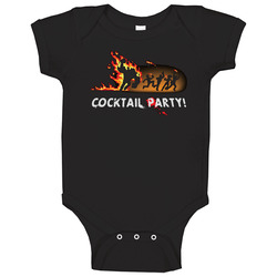 Left 4 Dead Video Game Cocktail Party Funny Baby One Piece Left 4 Dead Video Game Cocktail Party Funny Baby One Piece