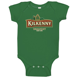 Kilkenny Irish Beer Ireland Logo Baby One Piece Kilkenny Irish Beer Ireland Logo Baby One Piece