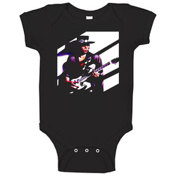 Stevie Ray Vaughan Baby One Piece Stevie Ray Vaughan Baby One Piece