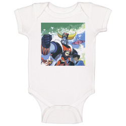 Cool Retro Anime Grendizer Baby One Piece