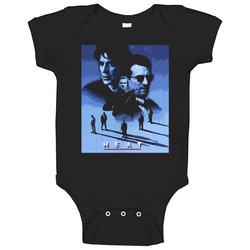 Heat Al Pacino Deniro 90s Movie Baby One Piece Heat Al Pacino Deniro 90s Movie Baby One Piece