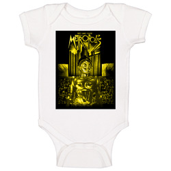 Fritz Lang Metropolis vintage JOE Baby One Piece Fritz Lang Metropolis vintage JOE Baby One Piece