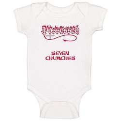 Possessed Seven Churches JOE Baby One Piece Possessed Seven Churches JOE Baby One Piece