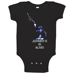 Short Circuit Johnny 5 Baby One Piece Short Circuit Johnny 5 Baby One Piece