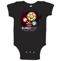 European Cup Poland Ukraine 2012 Baby One Piece European Cup Poland Ukraine 2012 Baby One Piece