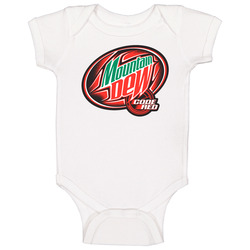 Mountain Dew Code Red Baby One Piece Mountain Dew Code Red Baby One Piece