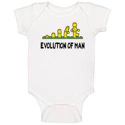 Evolution Of Man Funny Lego Parody Joke Baby One Piece Evolution Of Man Funny Lego Parody Joke Baby One Piece