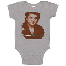 Conway Twitty Country Music Baby One Piece