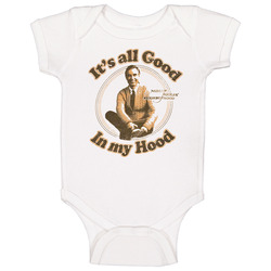 Mr Rogers Good In The Hood Funny Baby One Piece Mr Rogers Good In The Hood Funny Baby One Piece