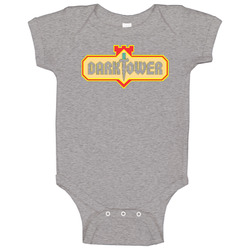 Dark Tower Video Game Retro 80s Baby One Piece Dark Tower Video Game Retro 80s Baby One Piece