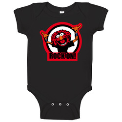 The Muppet Show Animal Rock On Baby One Piece The Muppet Show Animal Rock On Baby One Piece