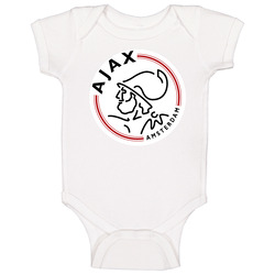 Ajax Amsterdam Dutch Holland Netherlands Soccer Logo Baby One Piece Ajax Amsterdam Dutch Holland Netherlands Soccer Logo Baby One Piece