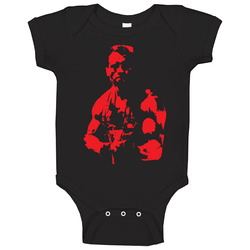 Predator Arnold Classic Movie Baby One Piece Predator Arnold Classic Movie Baby One Piece