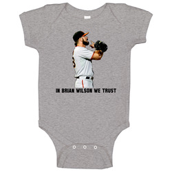Brian Wilson San Francisco Giants Baseball Baby One Piece Brian Wilson San Francisco Giants Baseball Baby One Piece