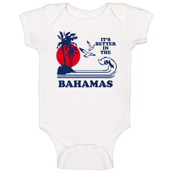 It's Better In The Bahamas Movie Baby One Piece It's Better In The Bahamas Movie Baby One Piece