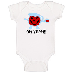 Kool Aid Man Oh Yeah Mascot Baby One Piece Kool Aid Man Oh Yeah Mascot Baby One Piece