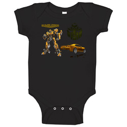 Bumblebee Transformers Baby One Piece Bumblebee Transformers Baby One Piece