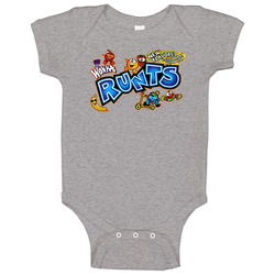 Runts Orange Candy Sweet Sugar Retro Baby One Piece Runts Orange Candy Sweet Sugar Retro Baby One Piece