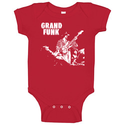 Grand Funk Railroad Retro Music Band Baby One Piece Grand Funk Railroad Retro Music Band Baby One Piece
