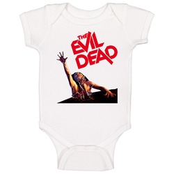 The Evil Dead Horror Movie Cult Classic Retro Baby One Piece The Evil Dead Horror Movie Cult Classic Retro Baby One Piece